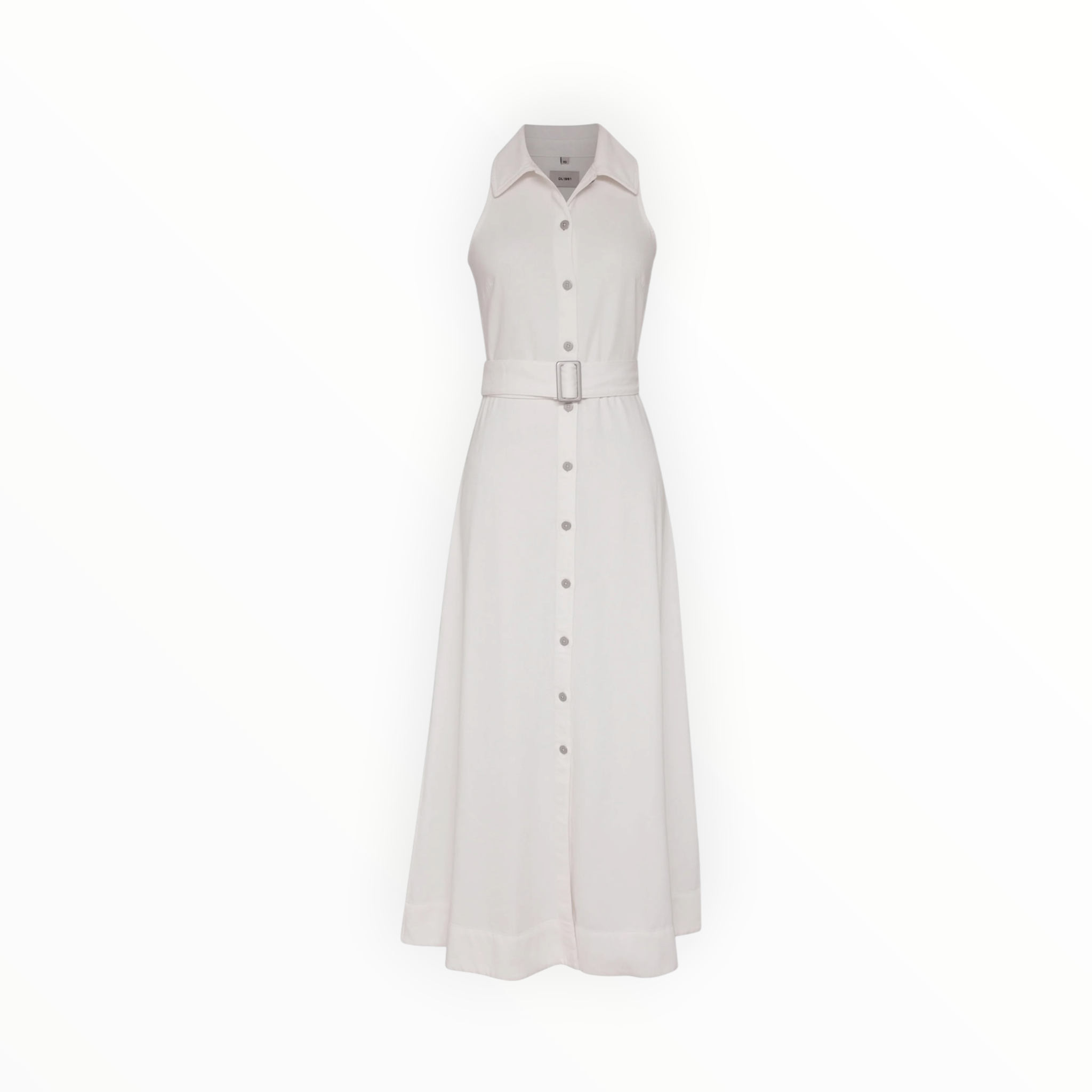 DL1961 Helena Midi Dress - White