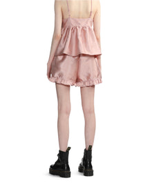 Sister Jane Jacquard Tulip Shorts - Pale Pink