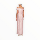 Kay Unger Edith Column Gown - Ballet Pink