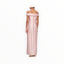 Kay Unger Edith Column Gown - Ballet Pink