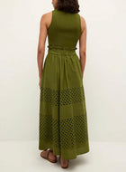 Marie Oliver Draper Skirt - Pesto