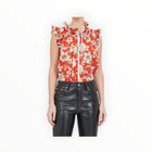 Christy Lynn Nadya Top - Red Magnolia