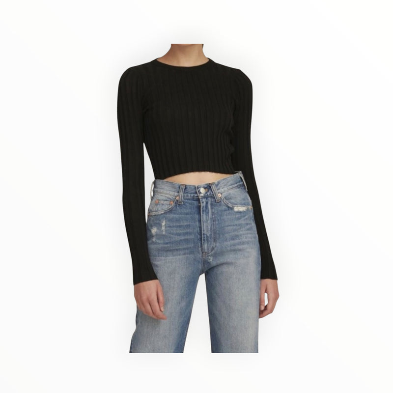 Marissa Webb Nicolas Pullover - Black