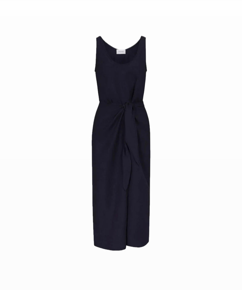 Anemos D.K. Wrap Dress - Navy