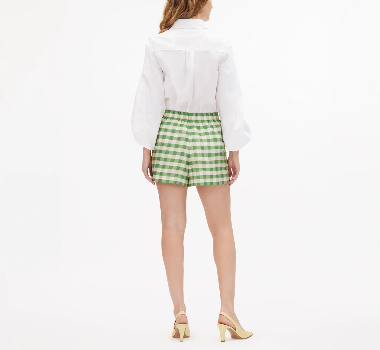 Tanya Taylor Fallon Shorts - Meadow Green Multi