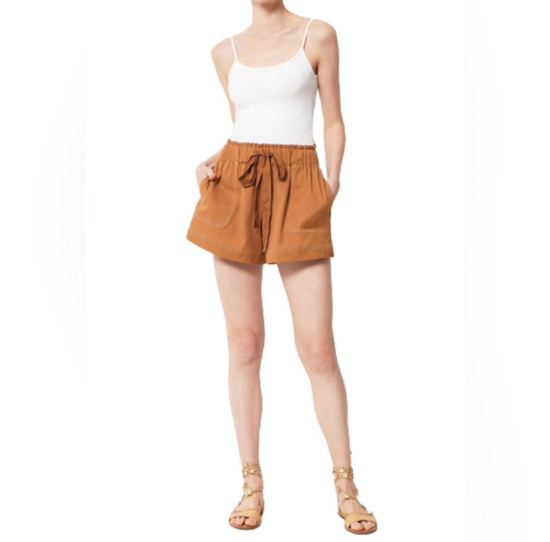 Omika Martina Shorts - Solid Camel