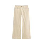 Saige Wide Leg Crop Corduroy Pant - Opal Stone