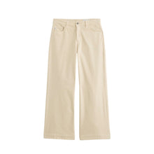 Saige Wide Leg Crop Corduroy Pant - Opal Stone