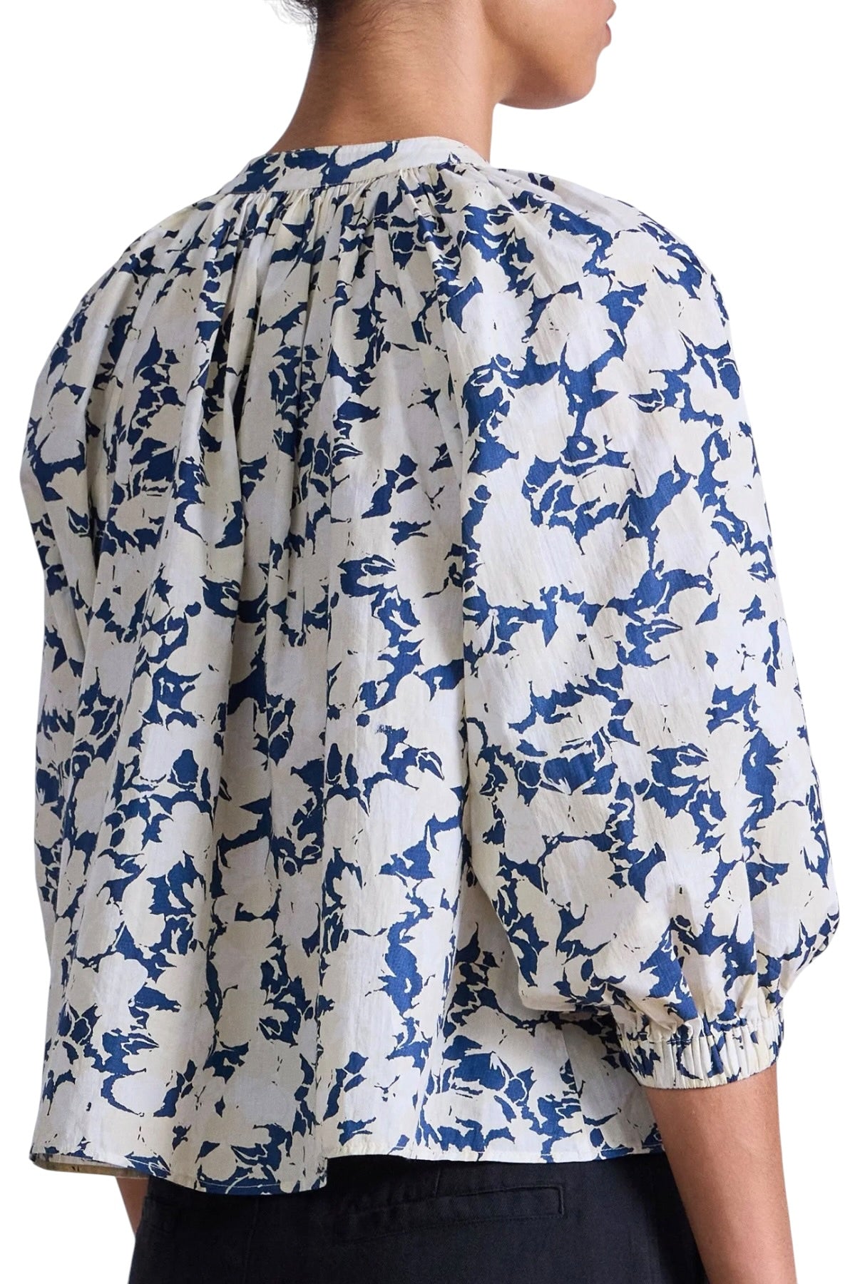Apiece Apart Messina Top -  Alina Floral Cream