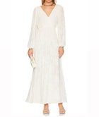 LoveShackFancy Lexia Dress - Antique White