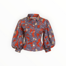 Love the Label Sula Top - Khushi Plum Print