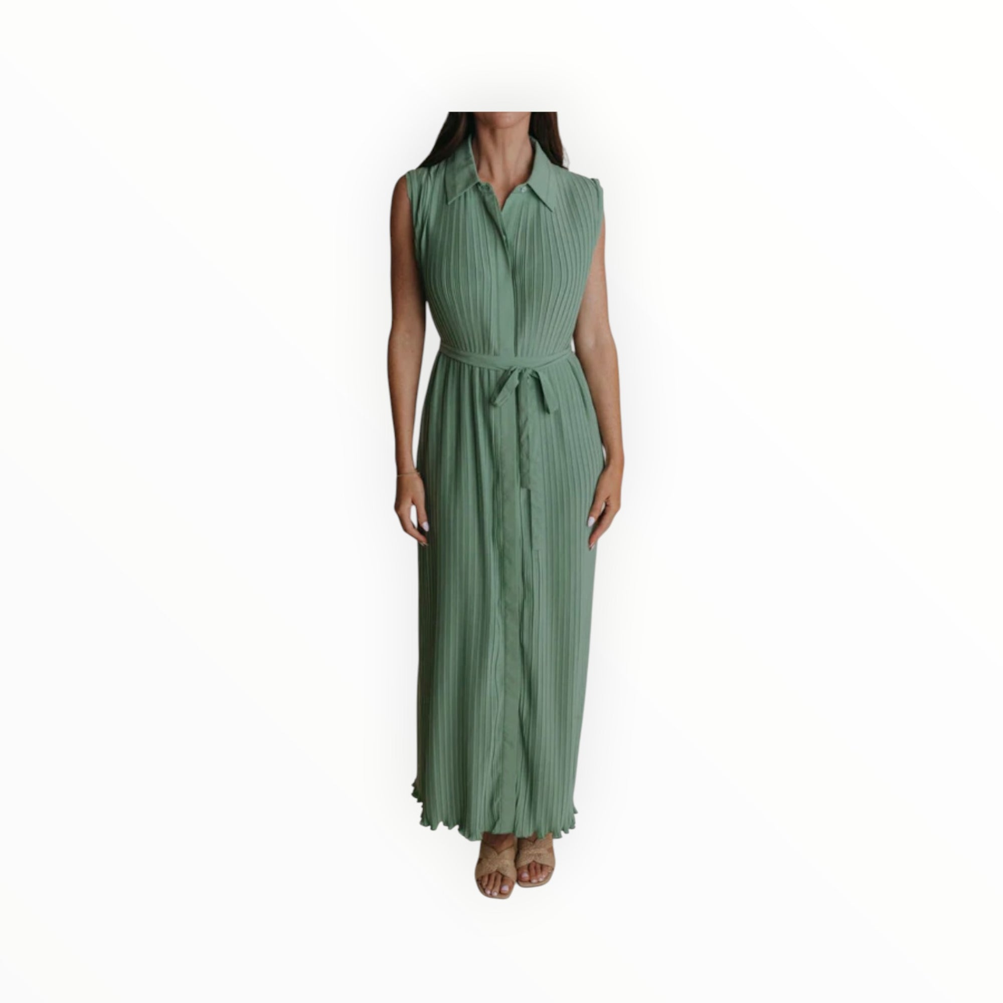 LaRoque Pierce Dress - Sage