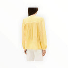 ba&sh Fedora Embroidered Shirt - Yellow