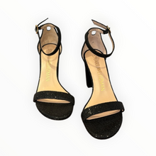 Stuart Weitzman Nearly Nude Strap Sandal - Black Disco