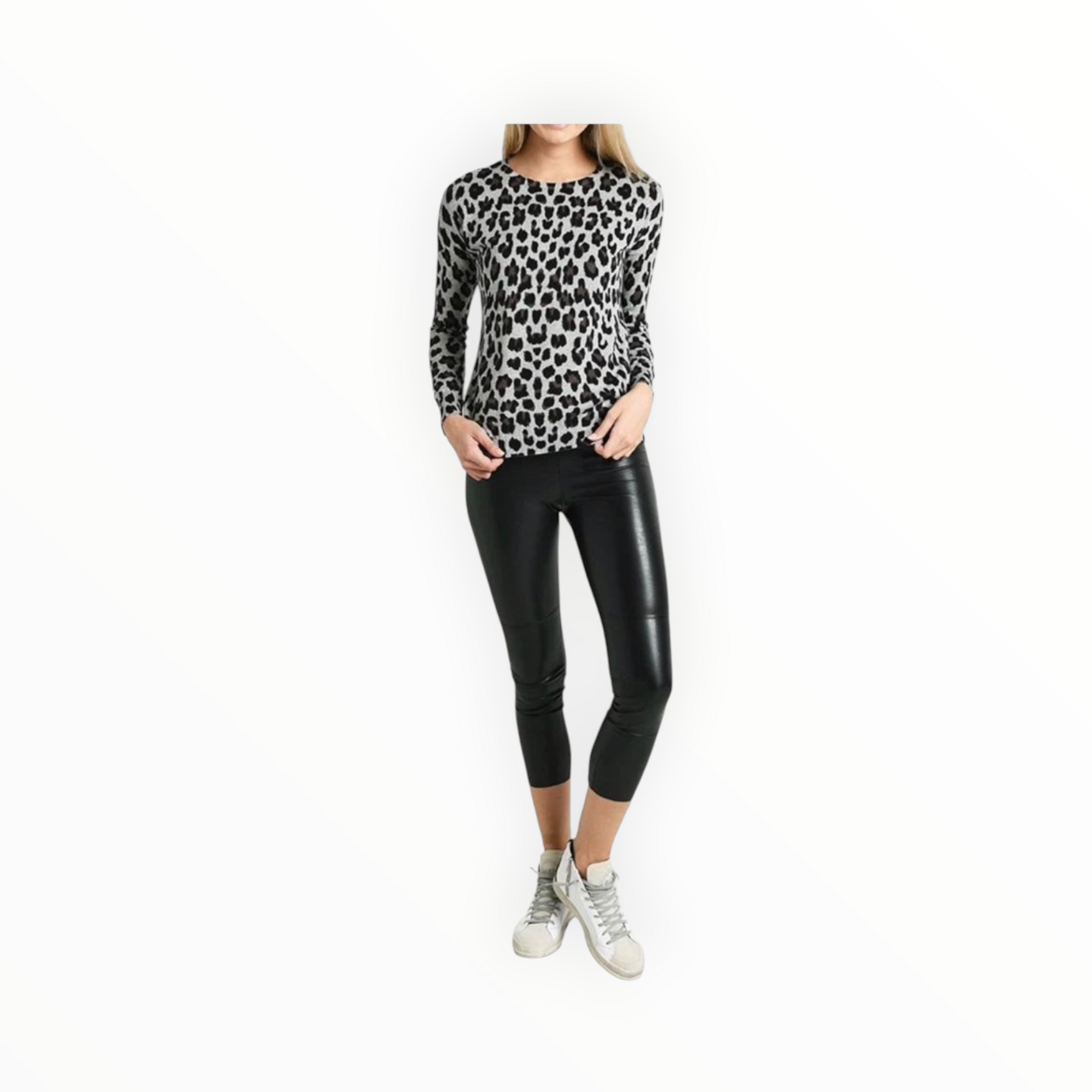 David Lerner Coated Gemma Skimmer Legging - Black