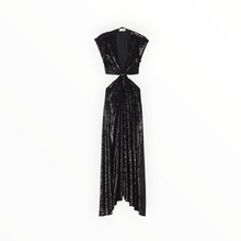 A.L.C. Alexis Sequined Cut Out Midi Dress - Black