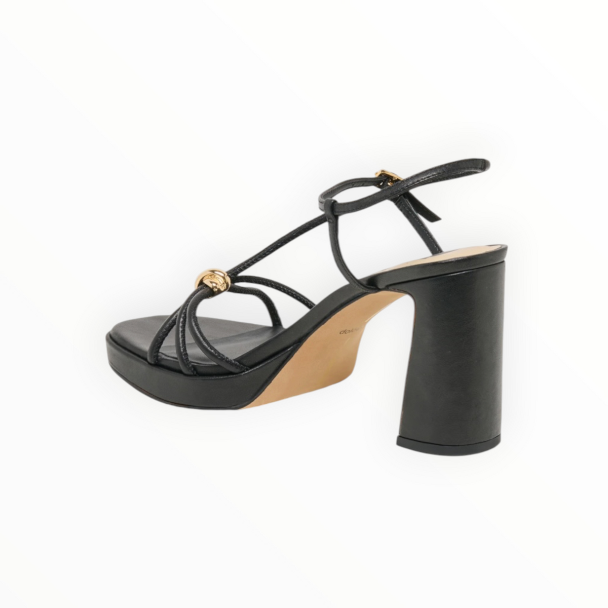 Dolce Vita Odete Heels - Black Leather
