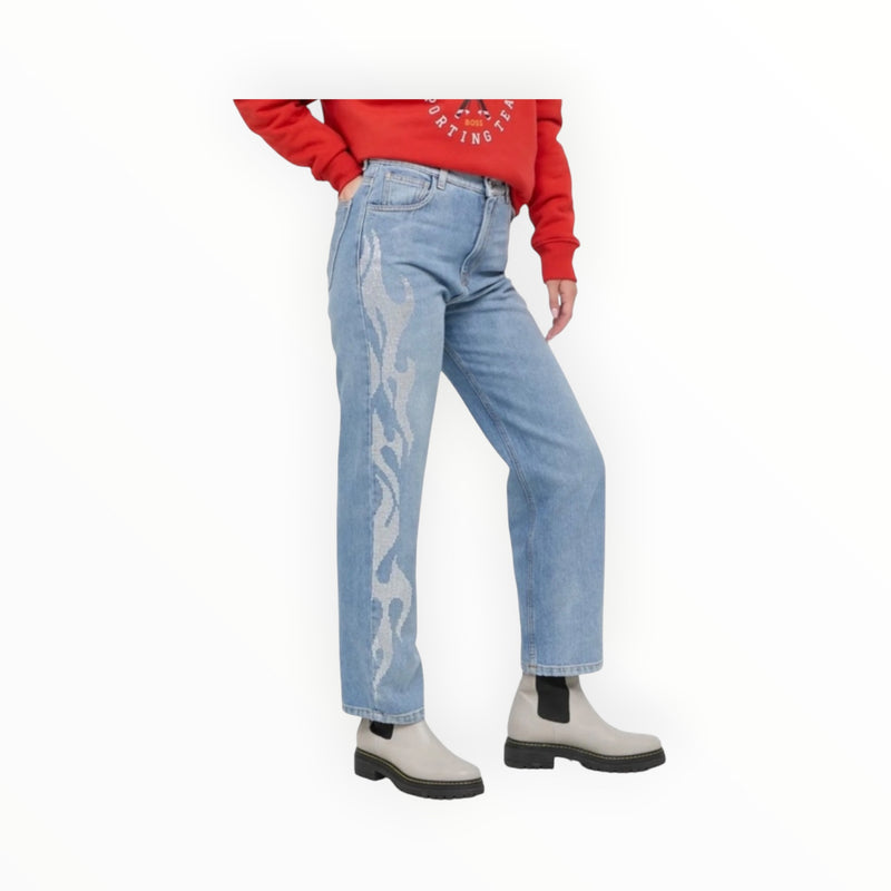 Beatrice .b Fiamma Rhinestone Embellished Jeans