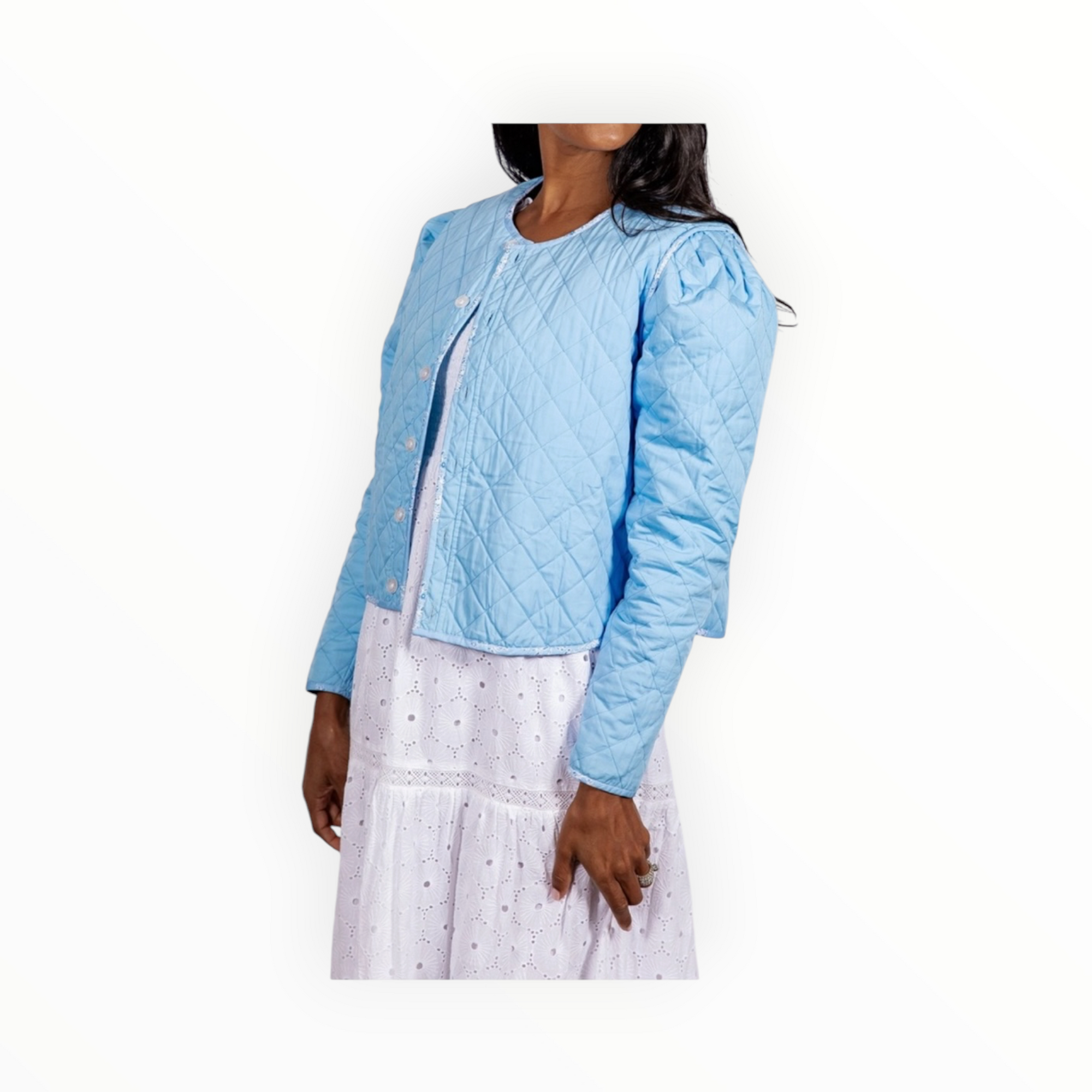 Sail To Sable Medallion Print Reversible Button Front Jacket