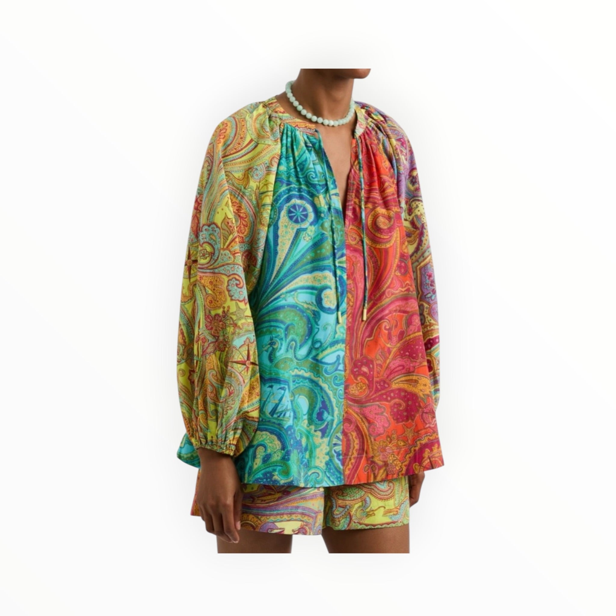 ALÉMAIS Ceto Spliced Top - Multi