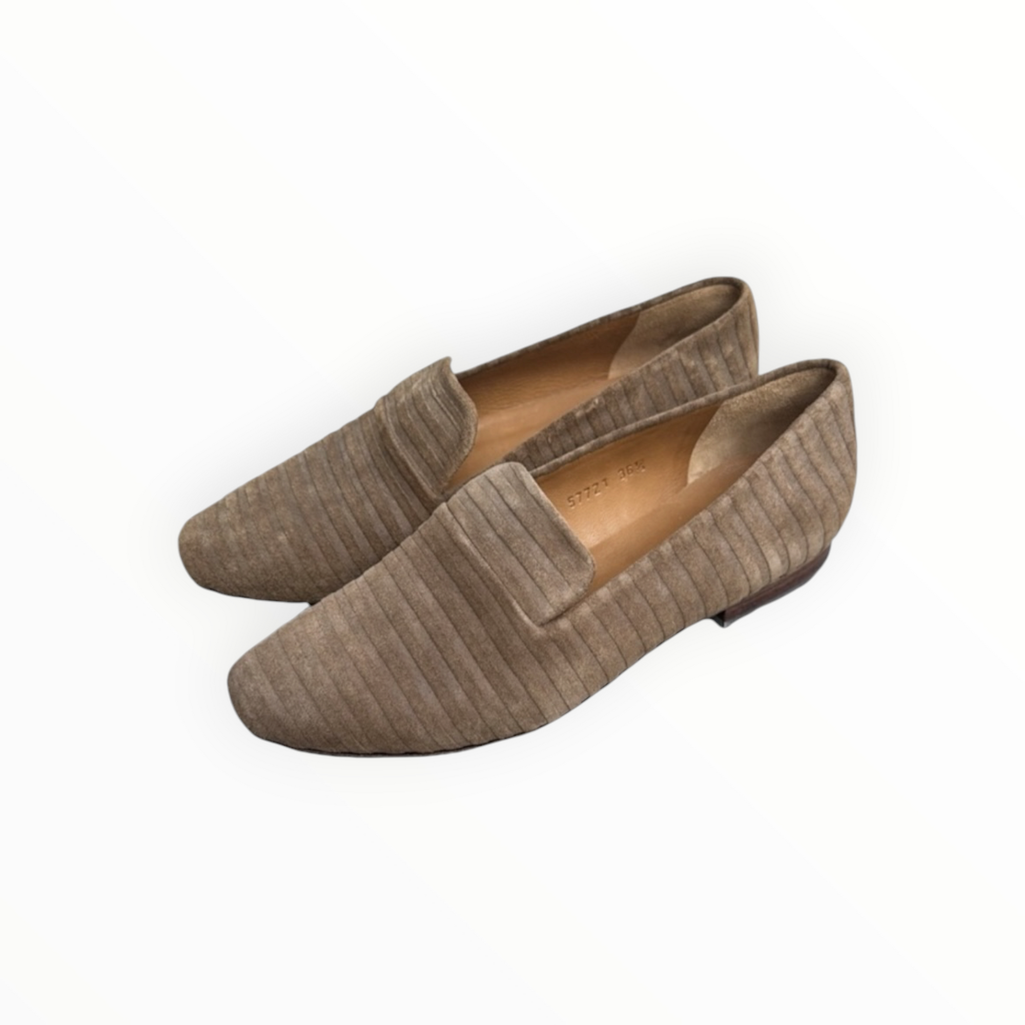 Coclico Suede Hazel Loafer - Big Cord Taupe