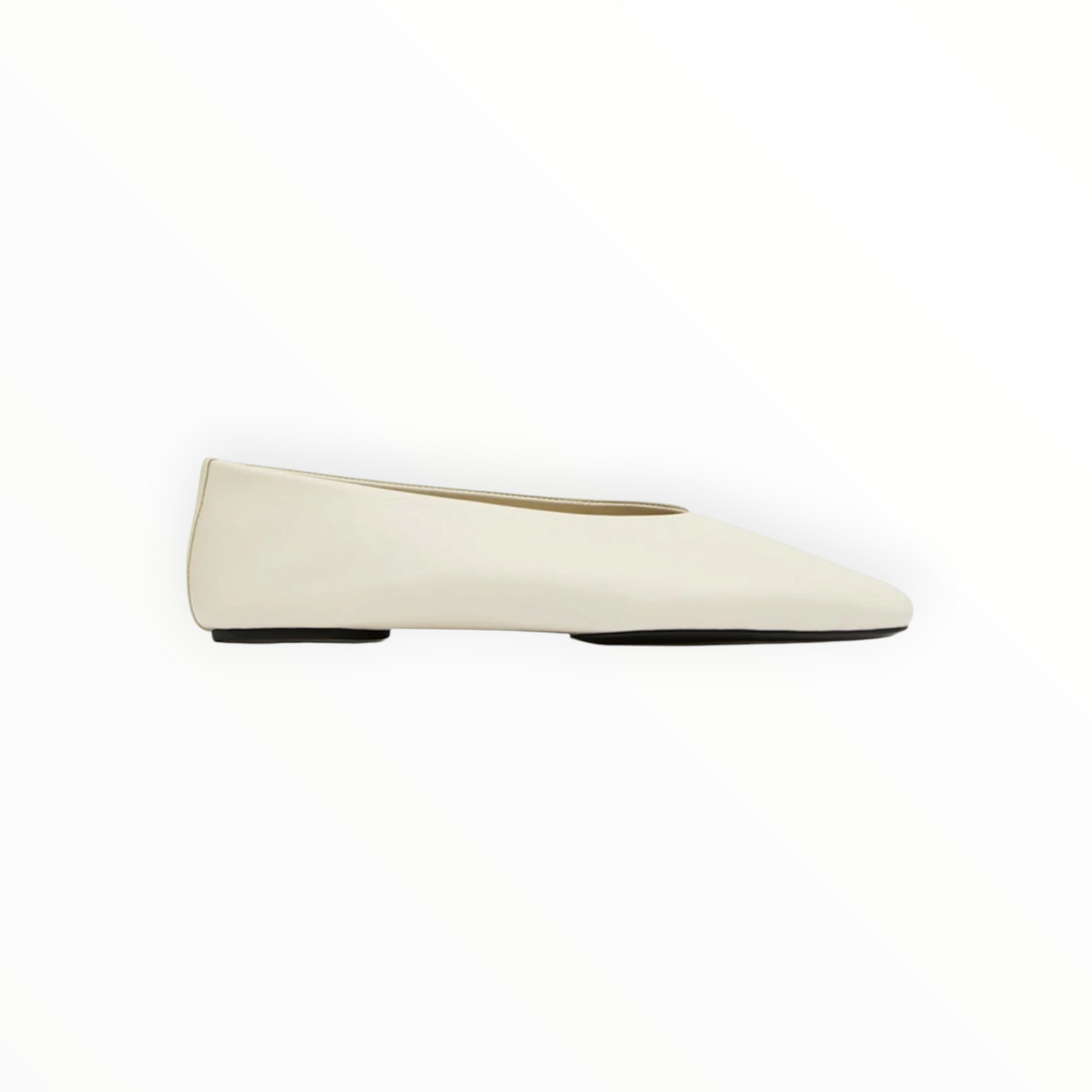 St. Agni Soft Glove Ballet Flat - Creme