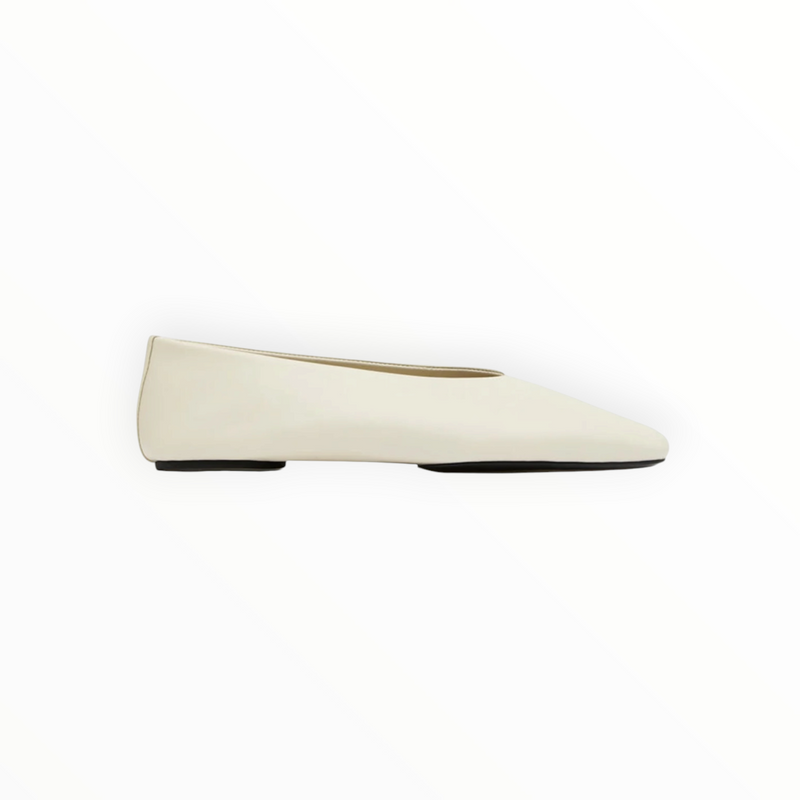 St. Agni Soft Glove Ballet Flat - Creme