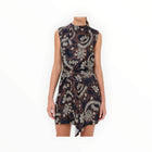 A.L.C. Dion Dress - Navy/Cream