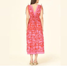 Omika Rosalita Midi Dress - Cierra Grapefruit