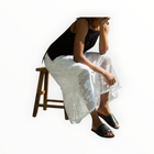 Beaumont Organic Lyla-Fay Cotton Lace Skirt - White