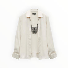 rag & bone Venus Popover Blouse - Ivory