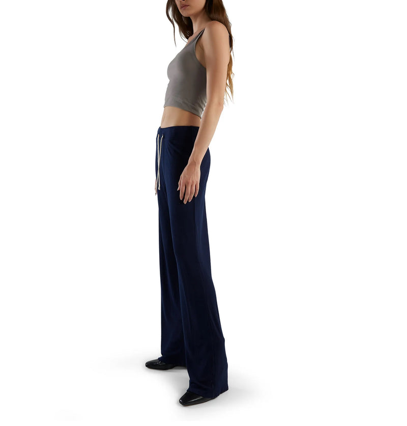Les Tien Eazy Pant In Lux Thermal - Navy
