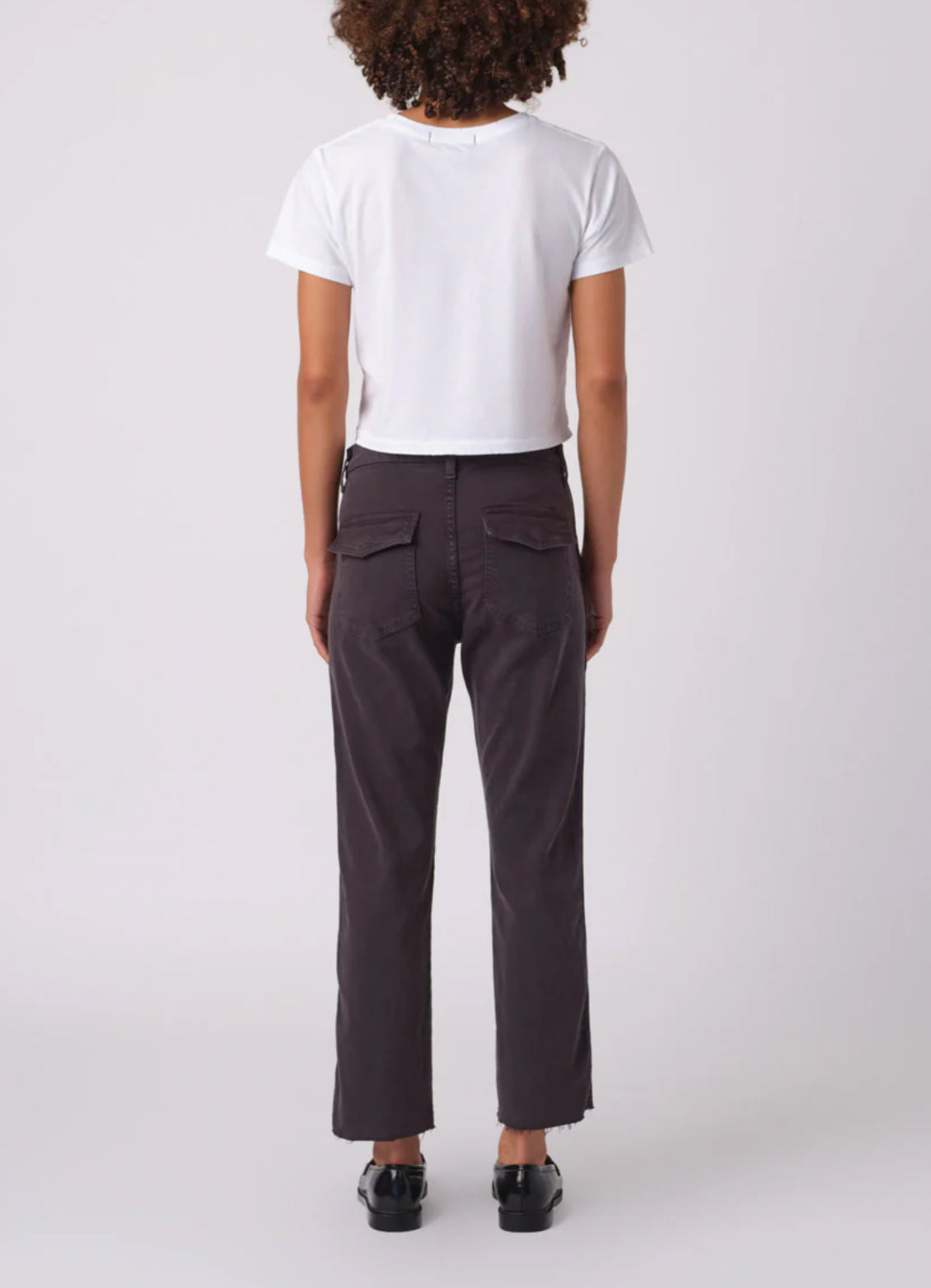 AMO Easy Army Trouser - Washed Black