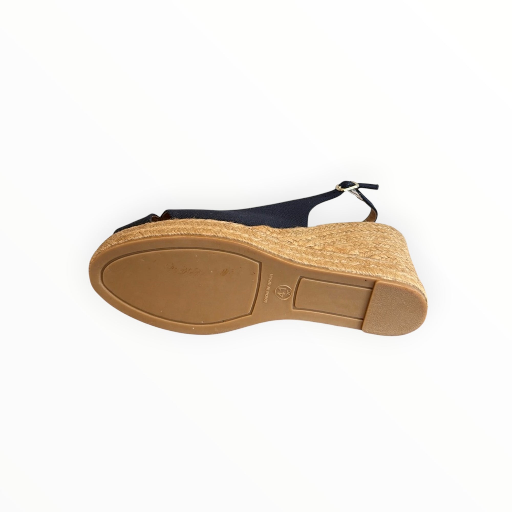 Pinaz Sling Back Wedge - Navy