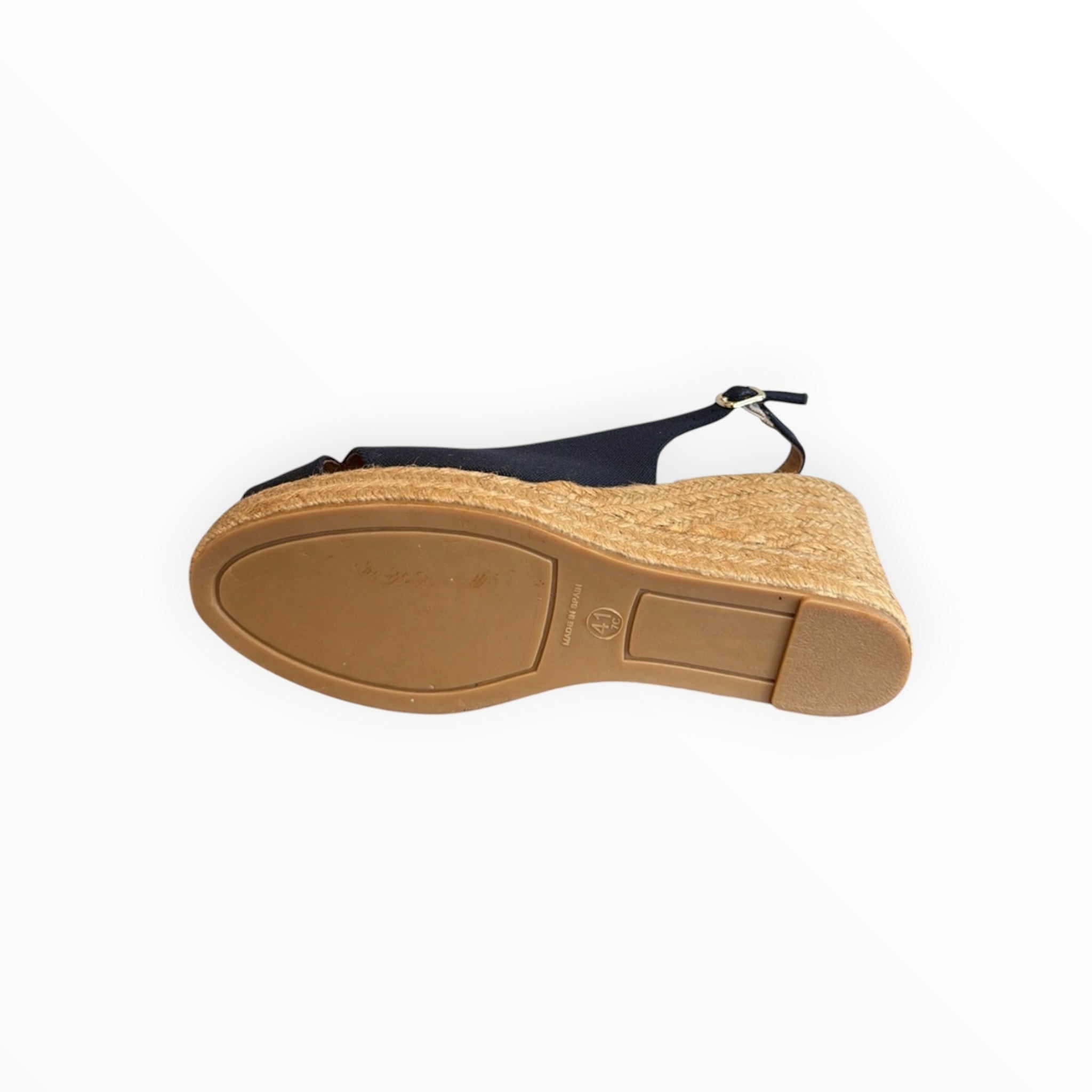 Pinaz Sling Back Wedge - Navy