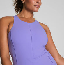 SPANXshape™ Get Moving Zip Front Dress - Amethyst