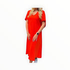 Anna Cate Meredith Maxi Dress - Cherry Tomato