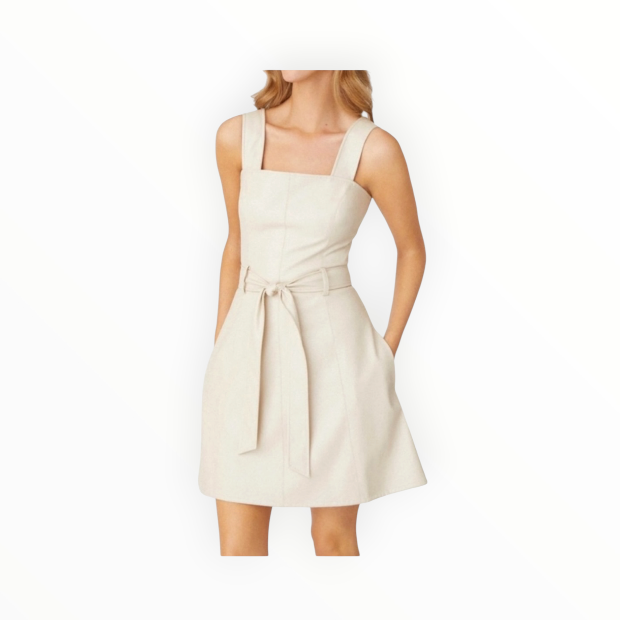 Shoshanna Atticus Dress - Bone