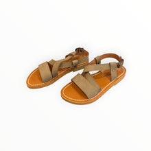 K.Jacques Corentin Khaki Nubuk Sandal