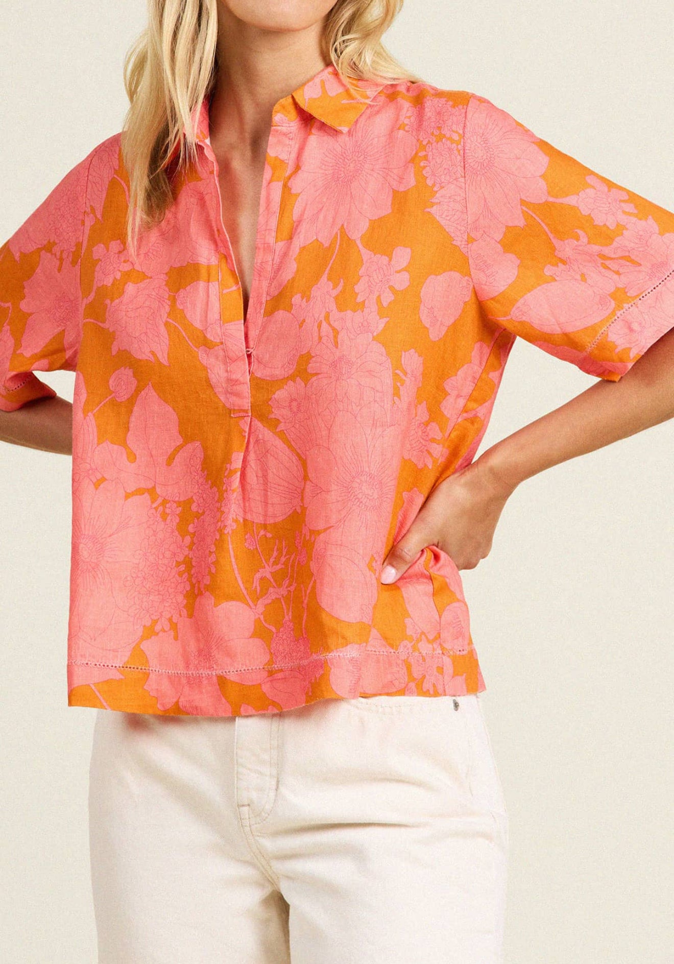 Trovata Cora Shirt - Amberglow