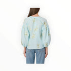 Shoshanna Fred Top - Sky Blue