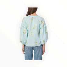 Shoshanna Fred Top - Sky Blue