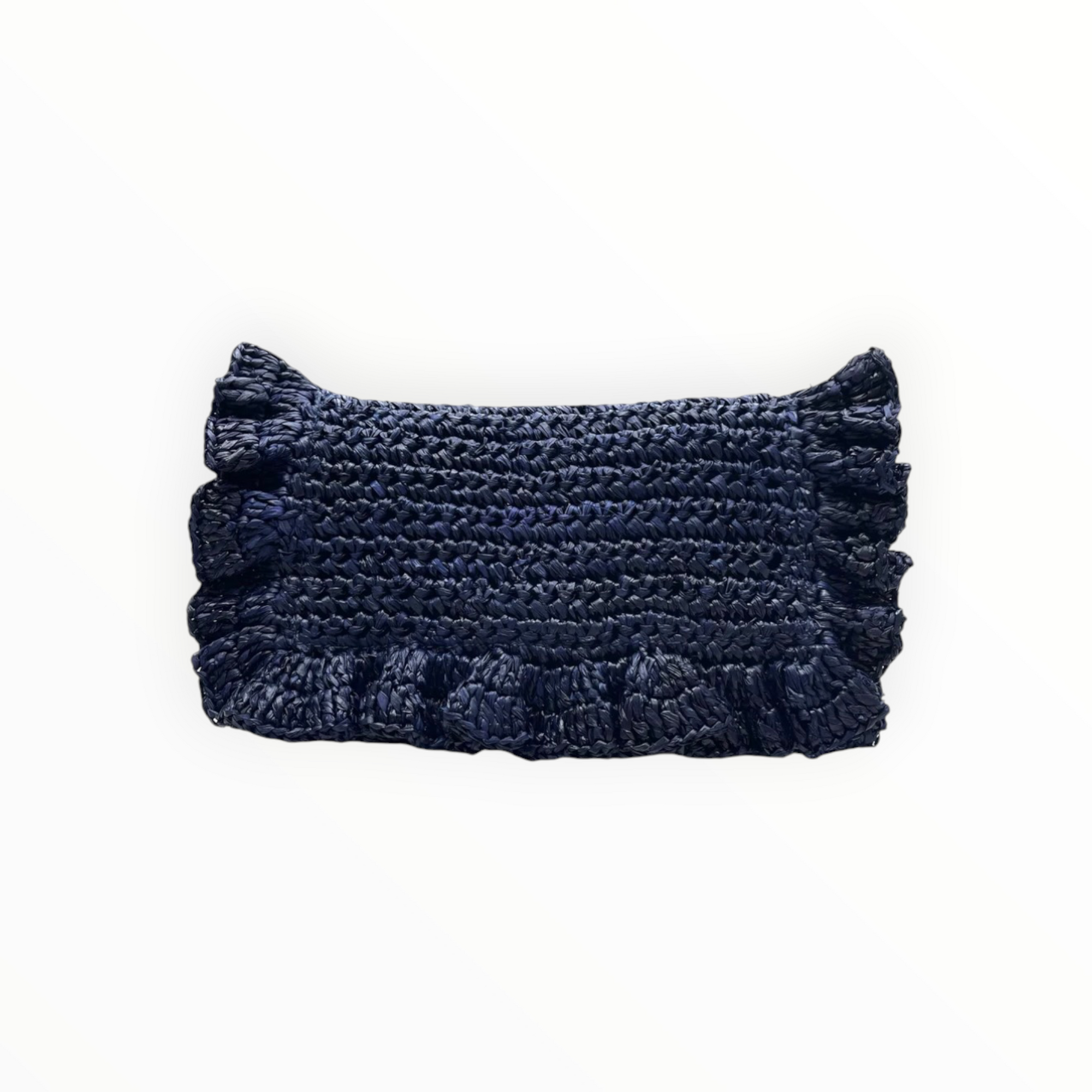 Laggo Riwana Clutch - Navy Crinkle