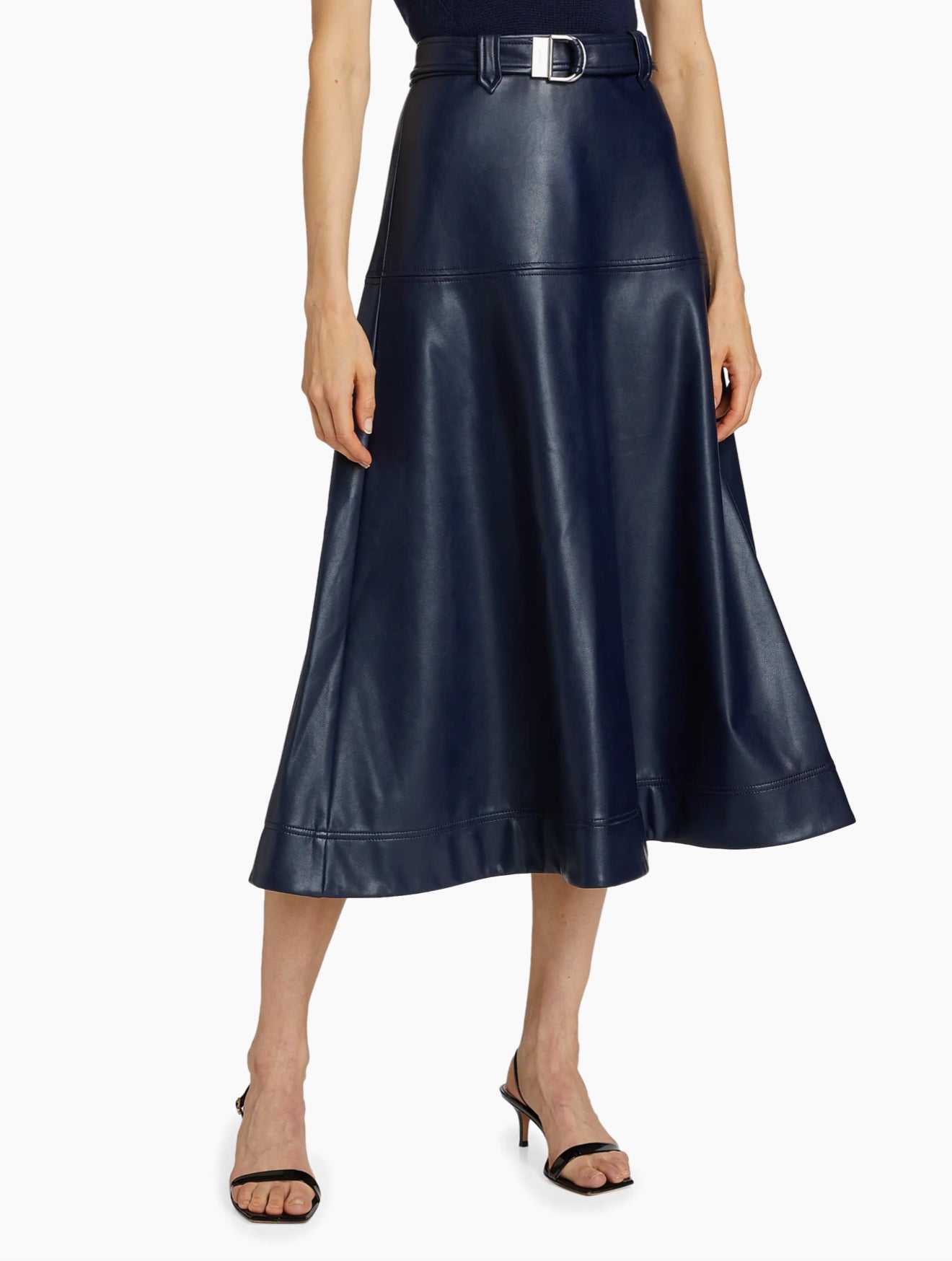 SIMKHAI Mayson Skirt - Midnight