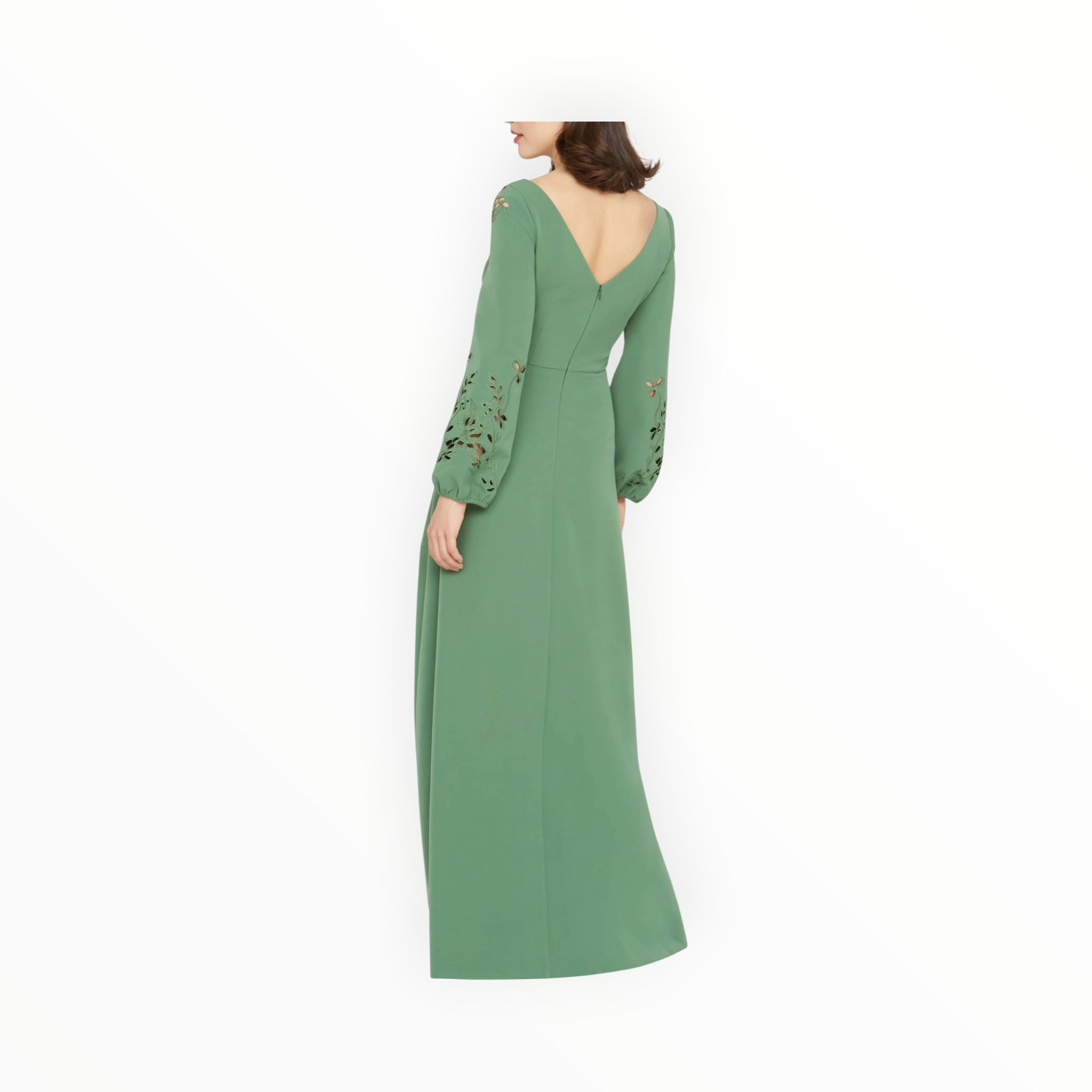 Kay Unger Valentina Embellished Dress - Spearmint