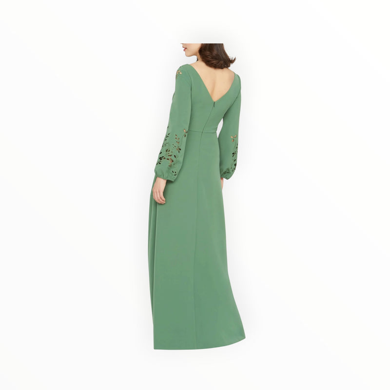 Kay Unger Valentina Embellished Dress - Spearmint