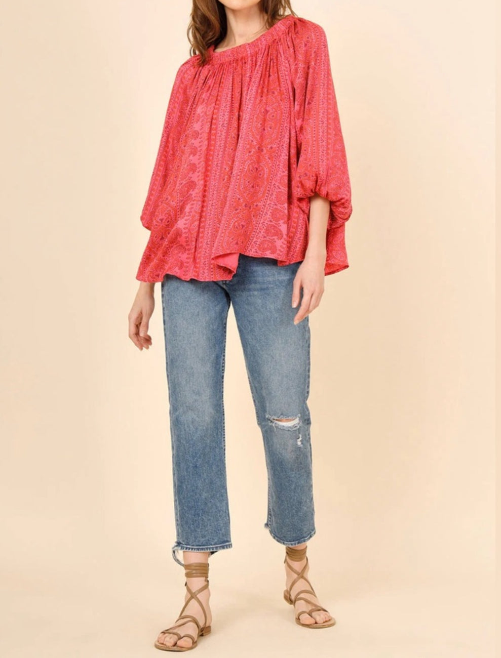 Omika Fitzgerald Blouse - Salania Tart