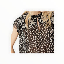 ba&sh Bronx Short Sleeve Top - Noir