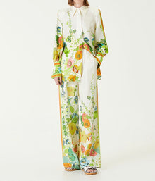 ALÉMAIS Constance Pant - Cream Floral