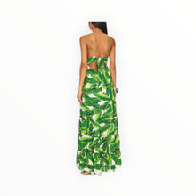 alice + olivia Karolina Halter Dress - Sun Palm/Off White